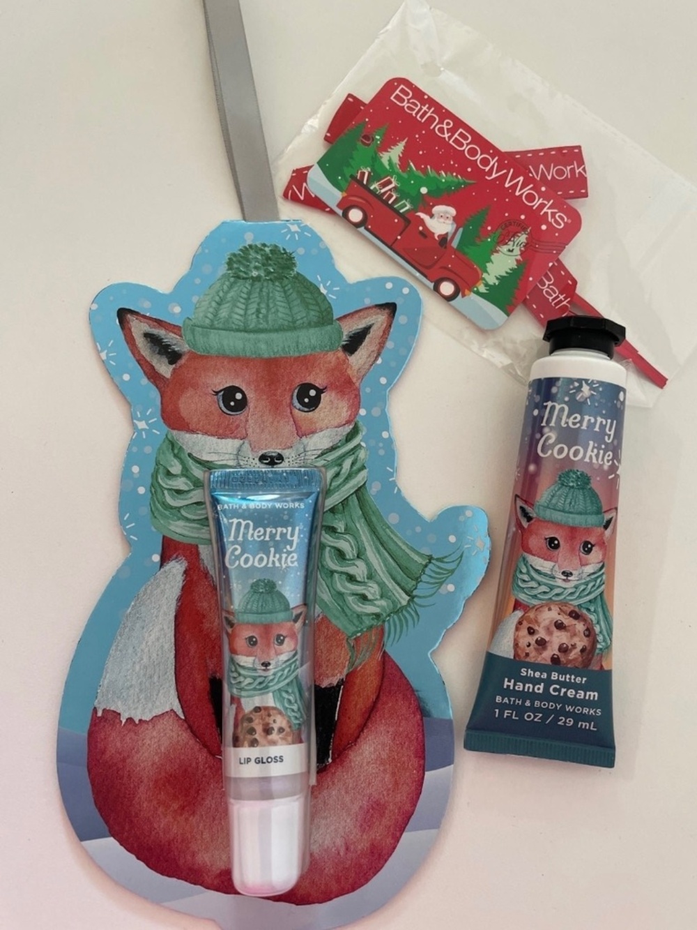 BBW Merry Cookie Lip Gloss & Hand Cream
